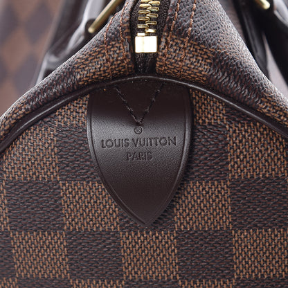Louis Vuitton Damier Ebene Speedy 30 6 of 13