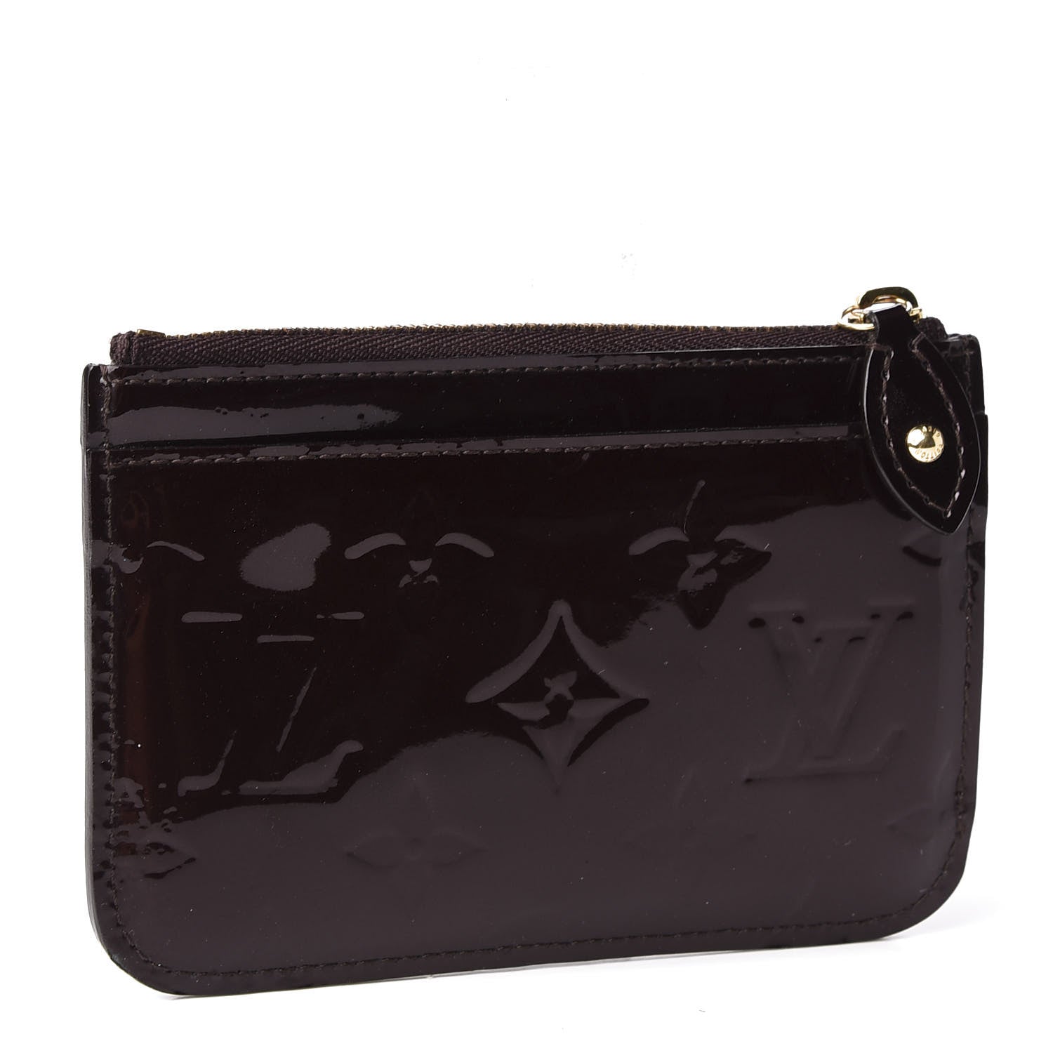 Louis Vuitton Vernis Key Pouch Amarante 2 of 8