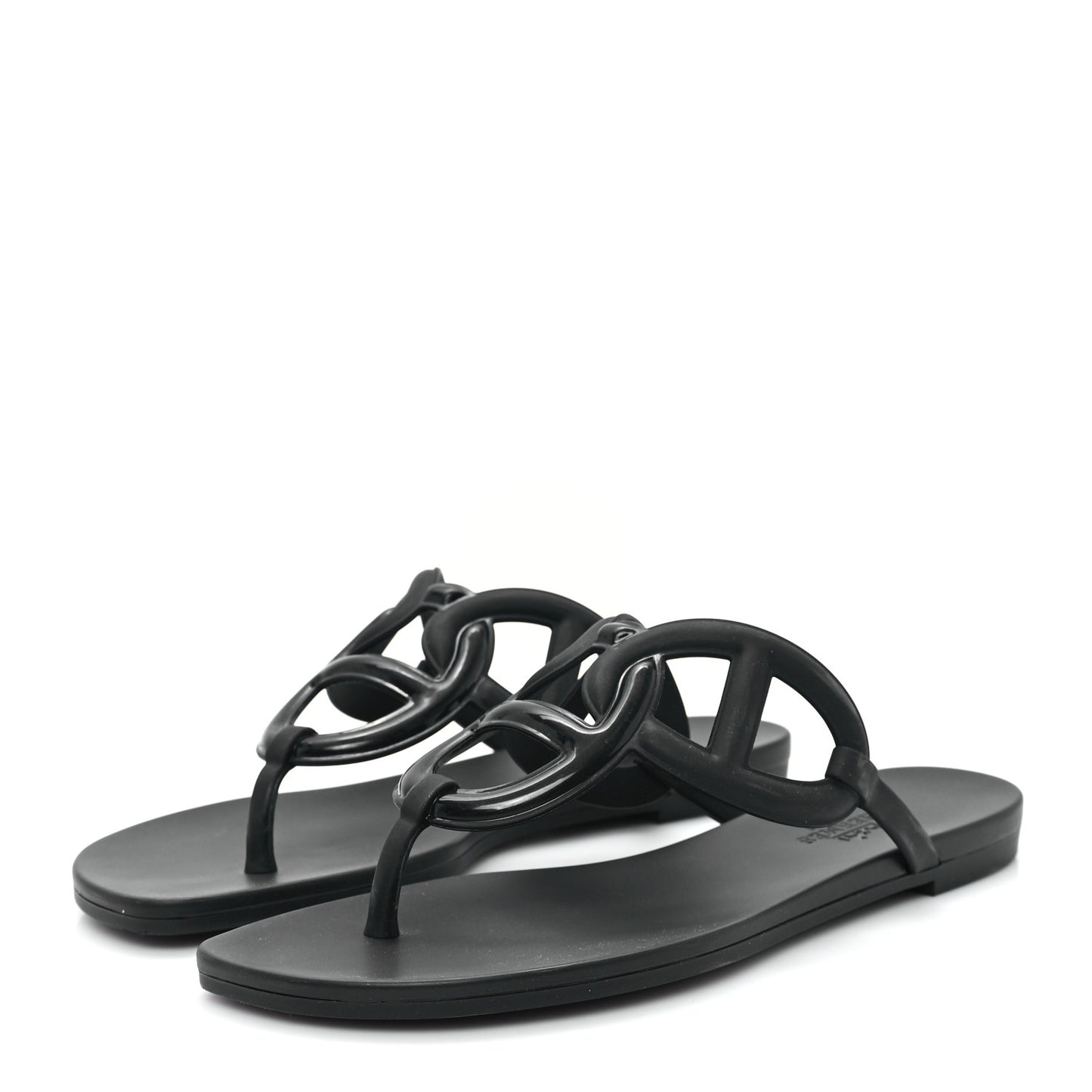 Rubber Womens Egerie Sandals 35 Black