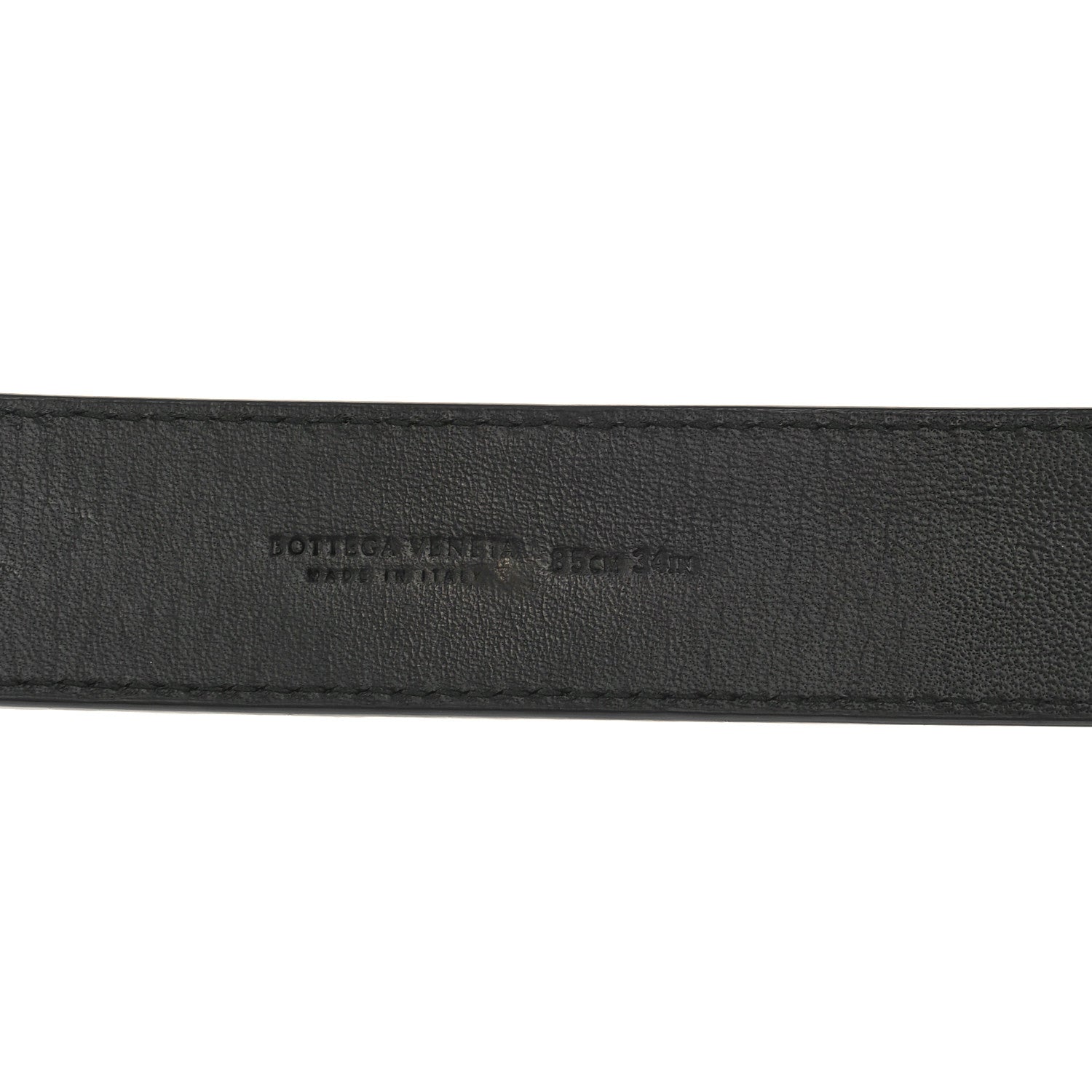 Bottega Veneta Nappa Intrecciato Belt 85 34 Black 3 of 3