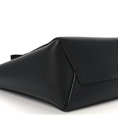 Celine Soft Grained Calfskin Small Sangle Bucket Bag Black 9 of 14