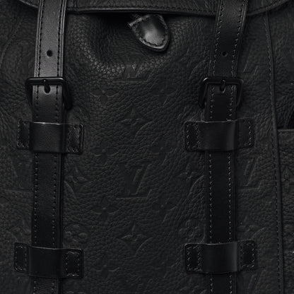 Louis Vuitton Taurillon Monogram Christopher MM Backpack Black 7 of 11
