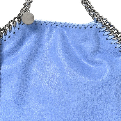 Stella McCartney Shaggy Deer Mini Falabella Fold Over Tote Cerulean 6 of 8