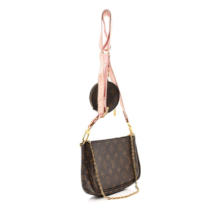 Louis Vuitton Monogram Multi Pochette Accessories Rose Clair 3 of 12