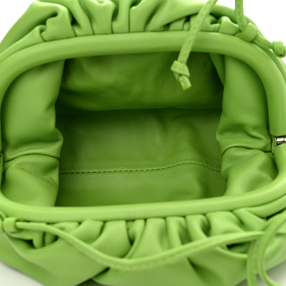 Bottega Veneta Butter Calfskin The Mini Pouch Acid Green 5 of 10