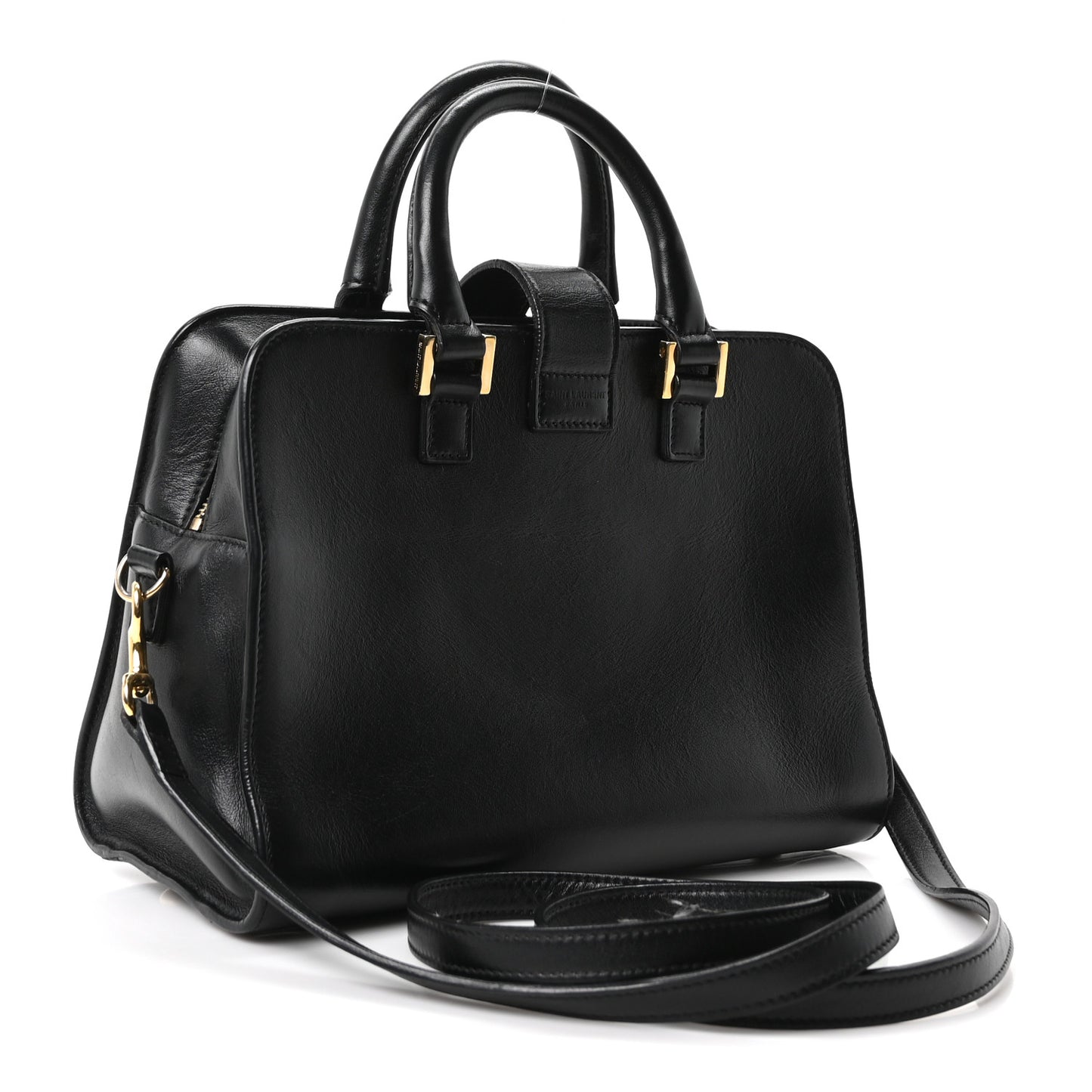 Calfskin Monogram Baby Cabas Black