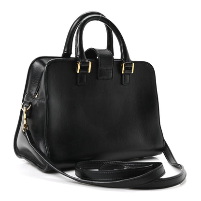 Saint Laurent Calfskin Monogram Baby Cabas Black 3 of 10