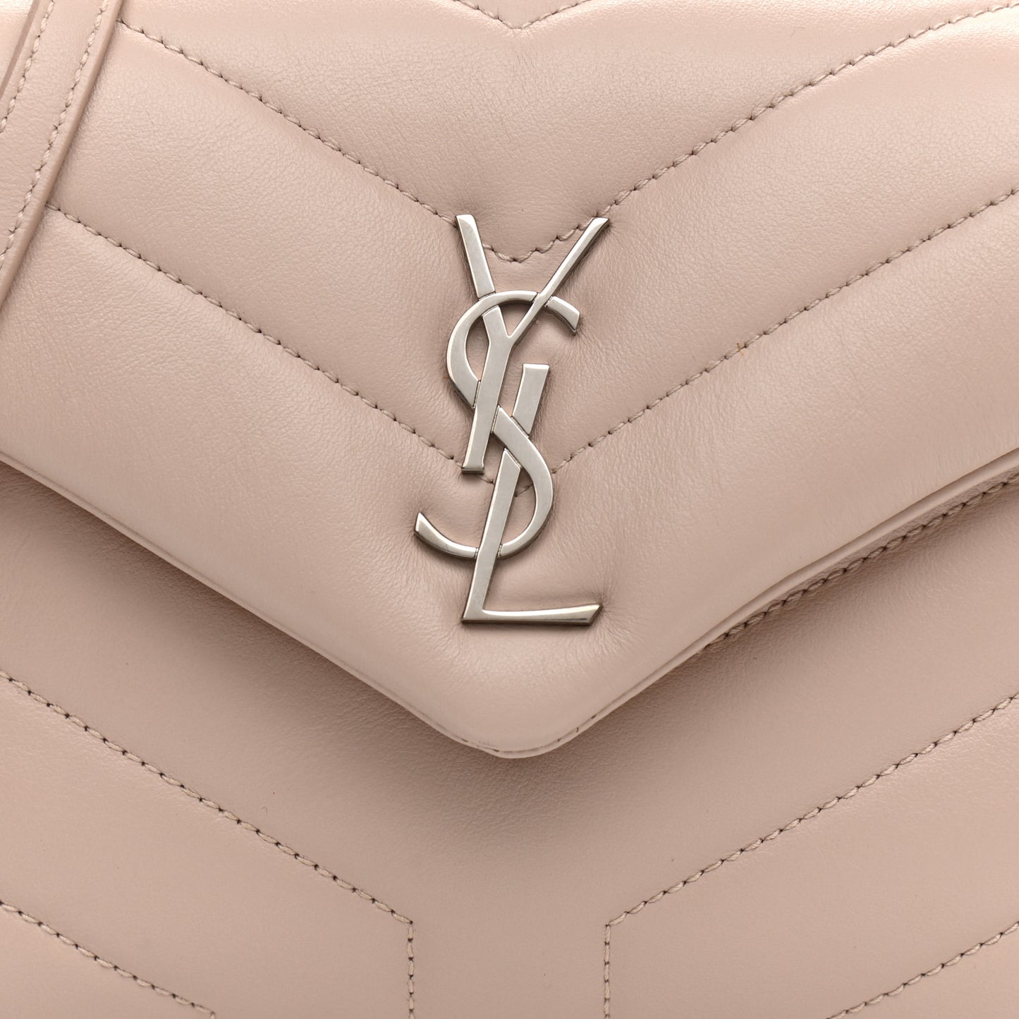 Calfskin Y Quilted Monogram Toy Loulou Crossbody Bag Marble Pink