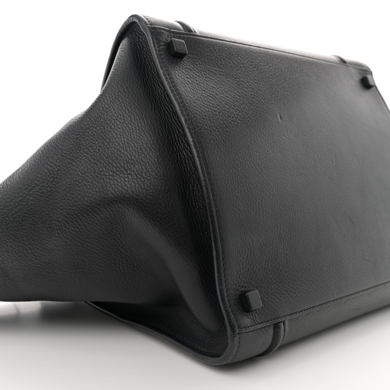 Celine Supple Calfskin Medium Phantom Luggage Black 9 of 14