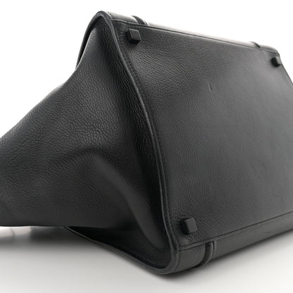 Celine Supple Calfskin Medium Phantom Luggage Black 9 of 14