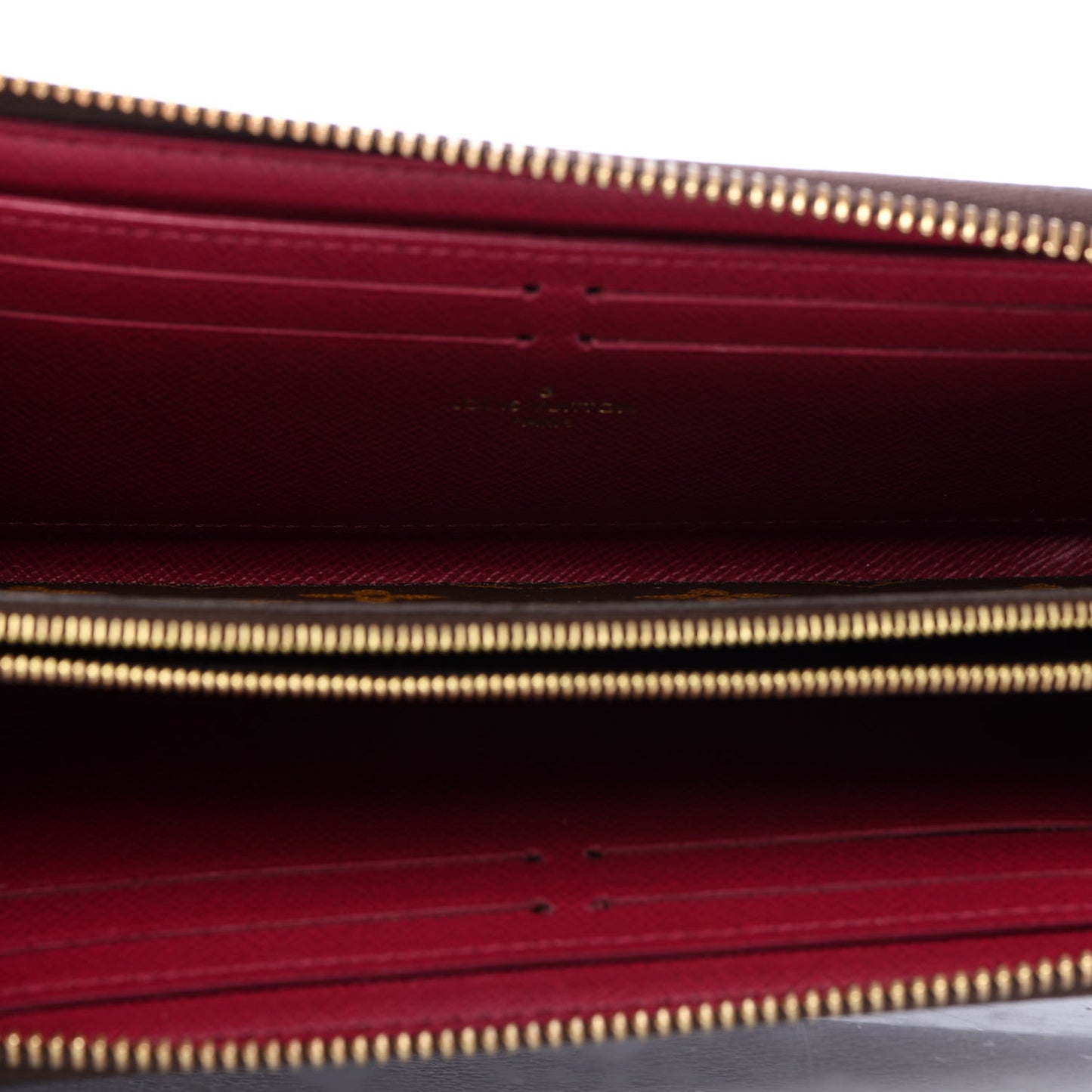 Monogram Clemence Wallet Fuchsia