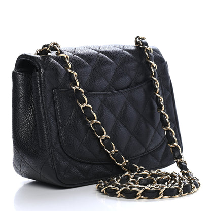 Chanel Caviar Quilted Mini Square Flap Black 3 of 9