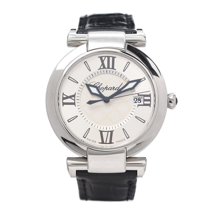 Chopard Stainless Steel Alligator Mother of Pearl 40mm Imperiale Quartz Watch 1 of 6