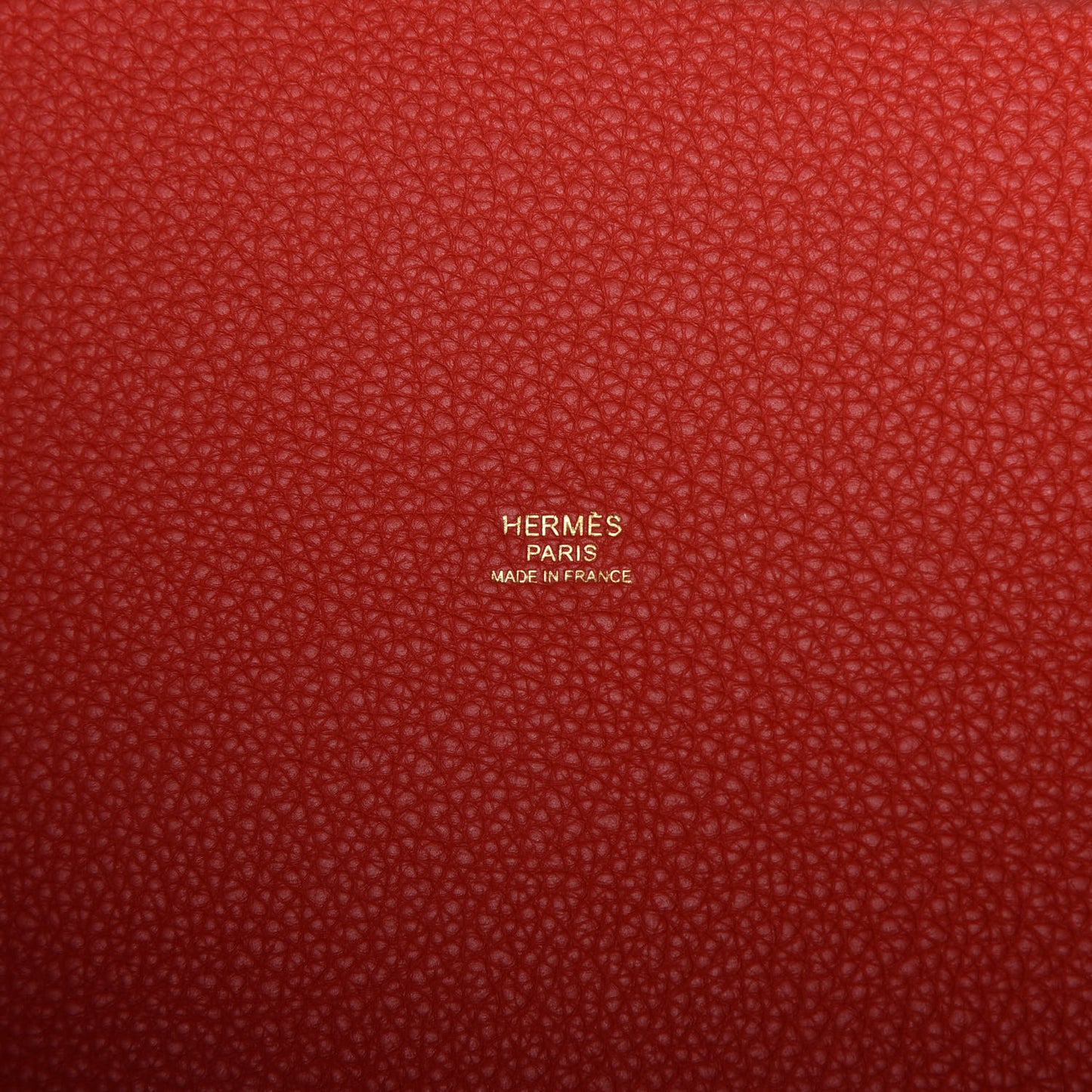 Taurillon Clemence Picotin Lock 22 MM Rouge De Coeur