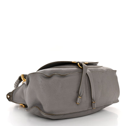Chloe Calfskin Medium Marcie Satchel Cashmere Grey 4 of 13