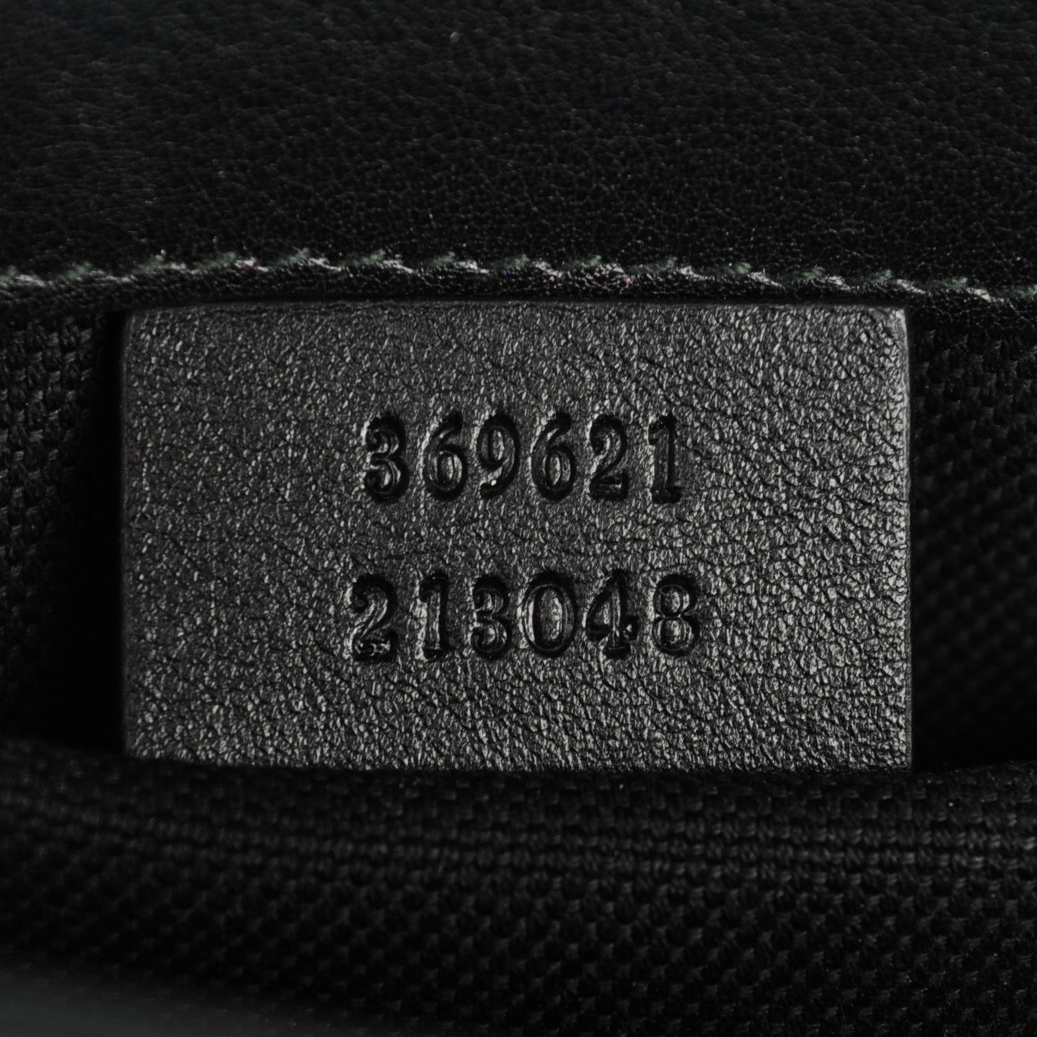 Gucci Guccissima Small Emily Shoulder Bag Black 7 of 7