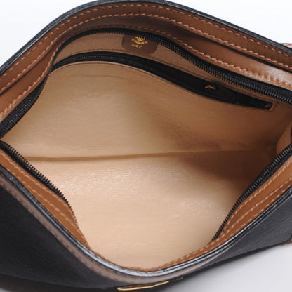 Gucci Leather GG Shoulder Bag Brown 5 of 6