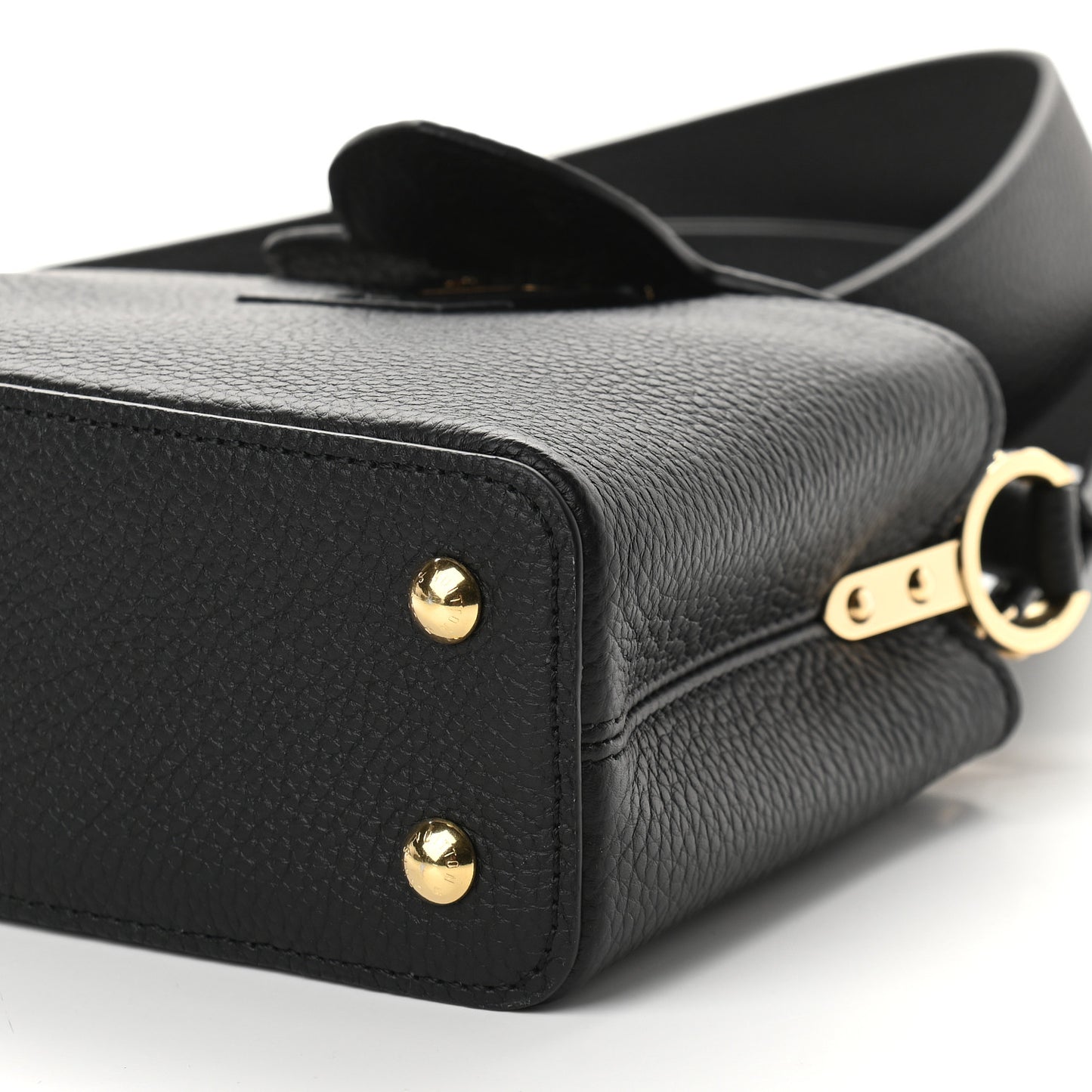 Taurillon Mini Capucines Black