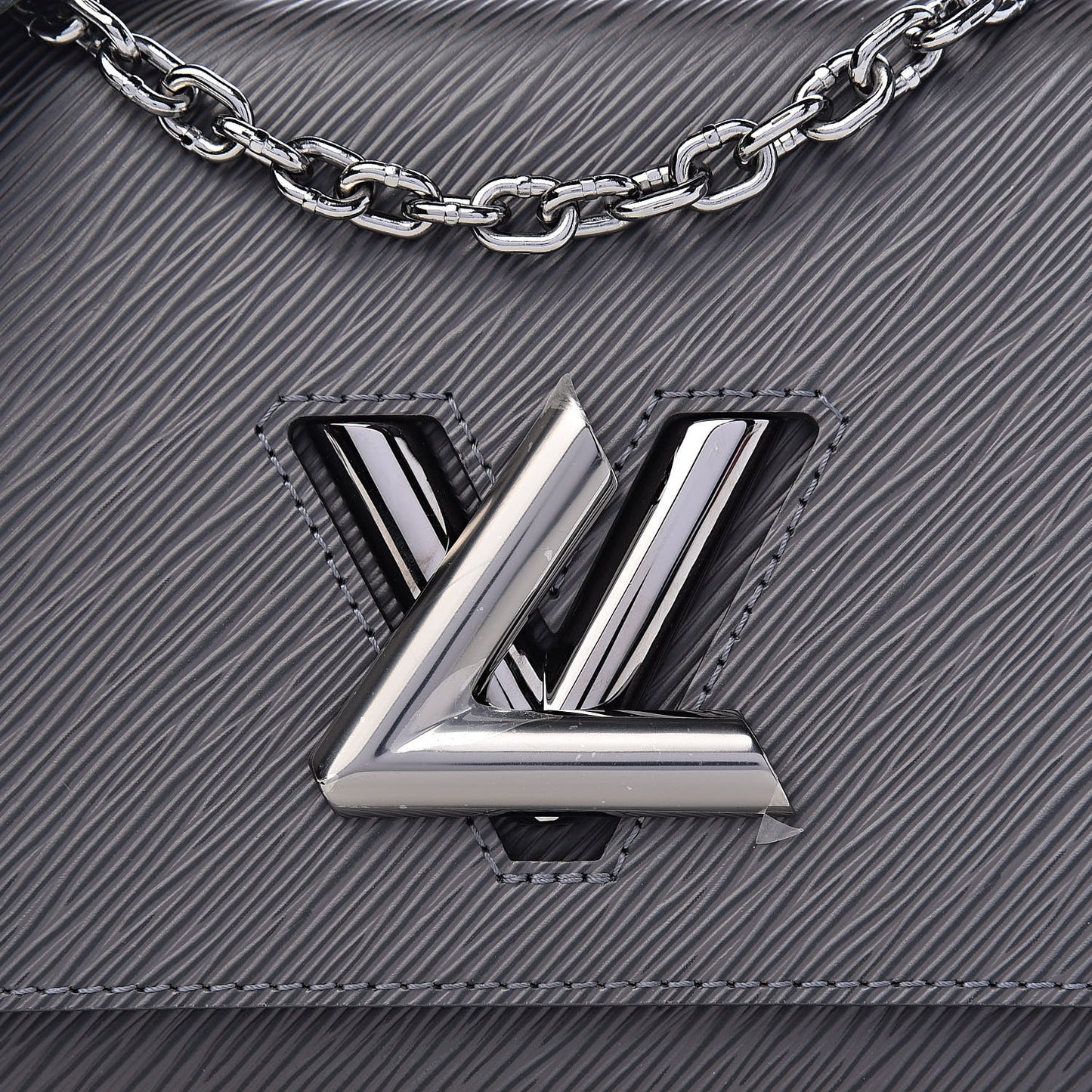 Epi Twist Shoulder Bag MM Grey