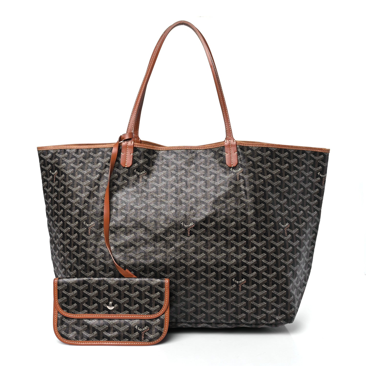 Goyard Goyardine Saint Louis PM Black Gold 3 of 12