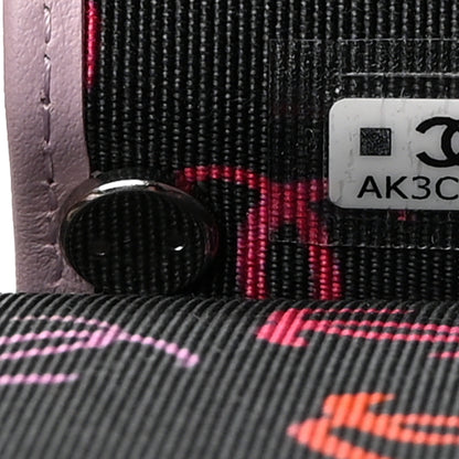 Chanel Caviar Quilted Classic 4 Key Holder Wallet Light Purple 8 of 9