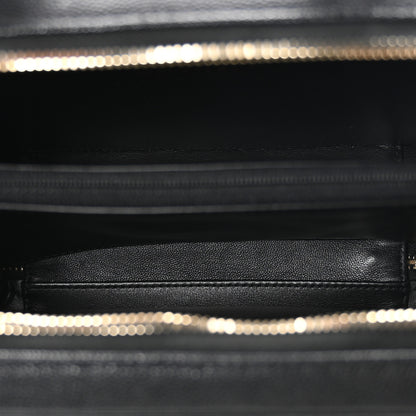 Chanel Caviar Quilted Medium CC Filigree Vanity Case Black 5 of 11