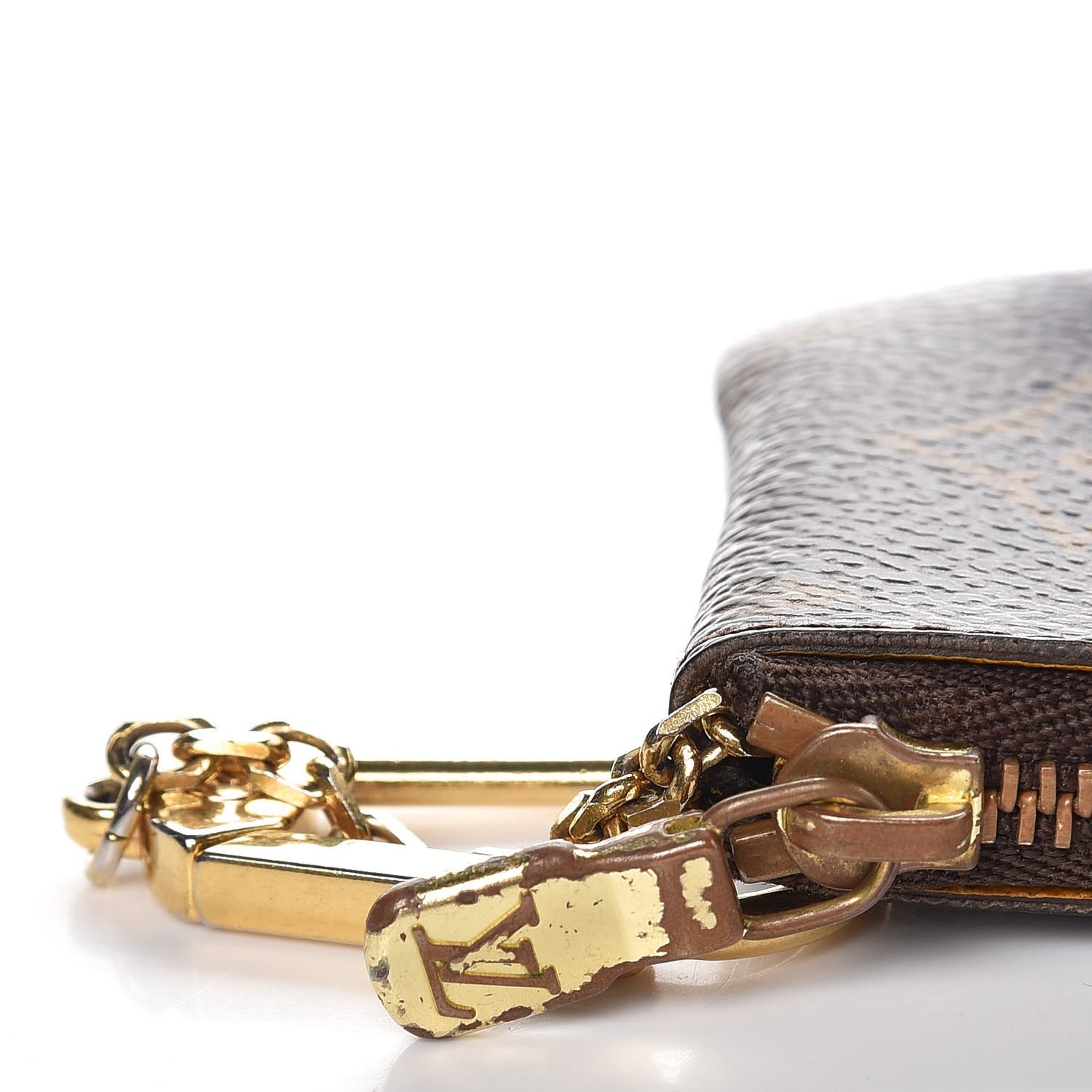 Monogram Groom Key Pouch