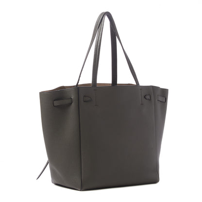 Celine Soft Grained Calfskin Small Belt Cabas Phantom Taupe 2 of 9