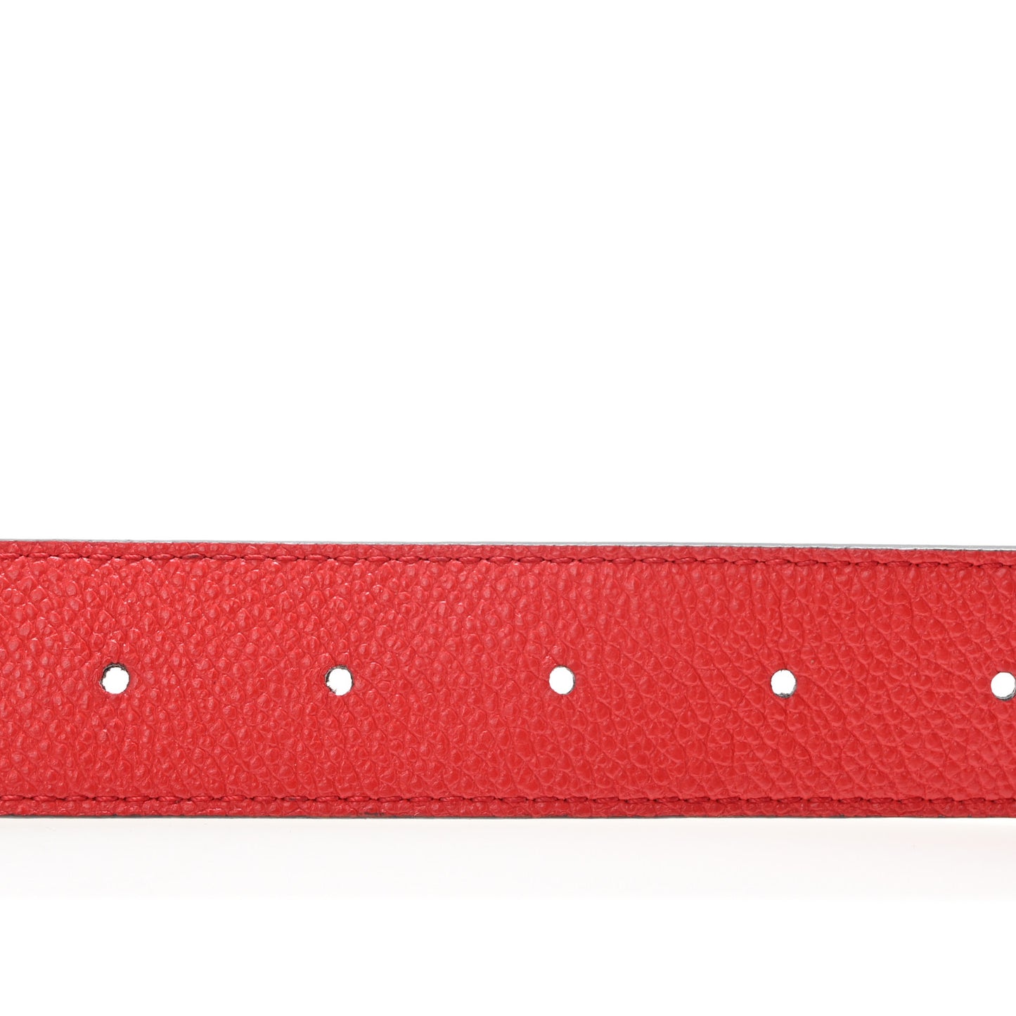 Monogram 30mm LV Initiales Reversible Belt 90 36 Coquelicot