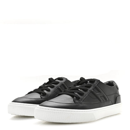 Hermes Calfskin Mens Deep Sneakers 44 Black 4 of 8