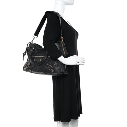Balenciaga Agneau Giant 21 Rose Gold Hardware City Black 2 of 19