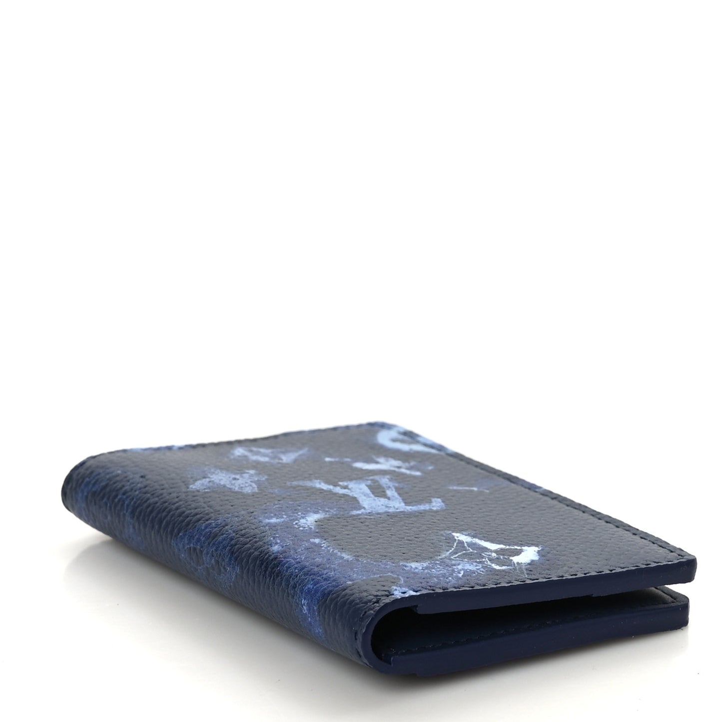 Monogram Ink Watercolor Pocket Organizer