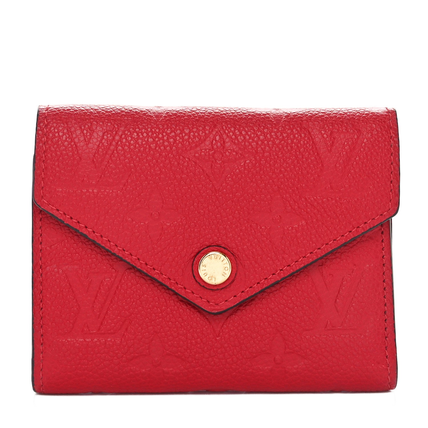 Louis Vuitton Empreinte Victorine Wallet Scarlet 1 of 7