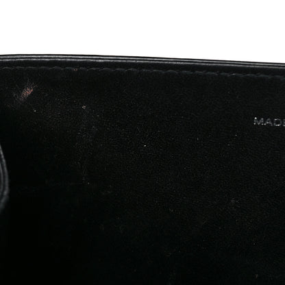 Chanel Glazed Calfskin Single Flap Black 18 of 18