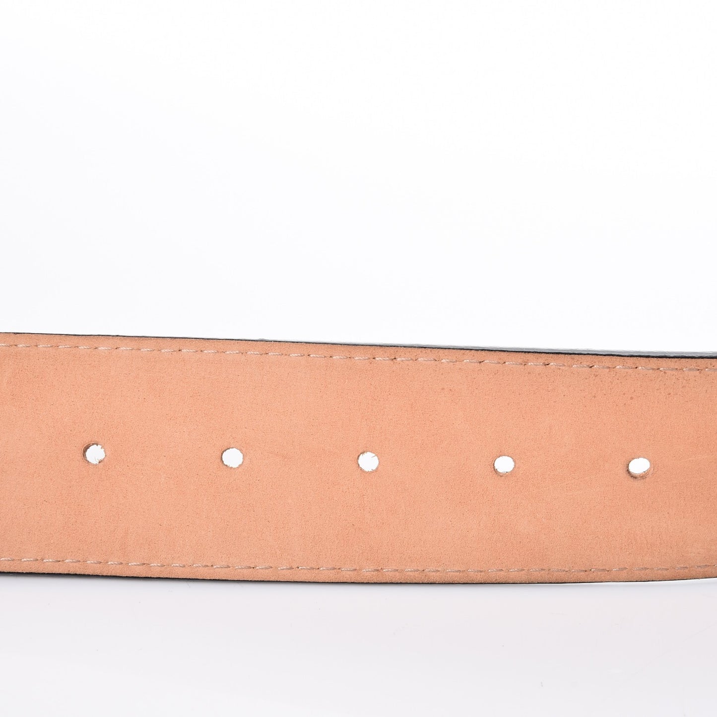 Calfskin Jeans Belt 110 44 Black