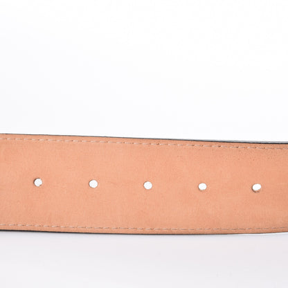 Louis Vuitton Calfskin Jeans Belt 110 44 Black 9 of 10