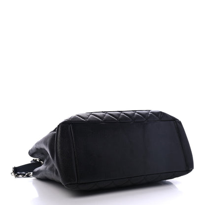 Chanel Caviar Quilted Grand Shopping Tote GST Black 3 of 4