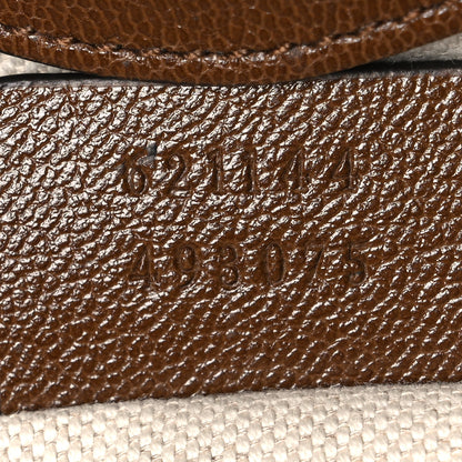 Gucci Monogram Calfskin Medium Horsebit 1955 Tote Bag Beige Brown Sugar 7 of 10