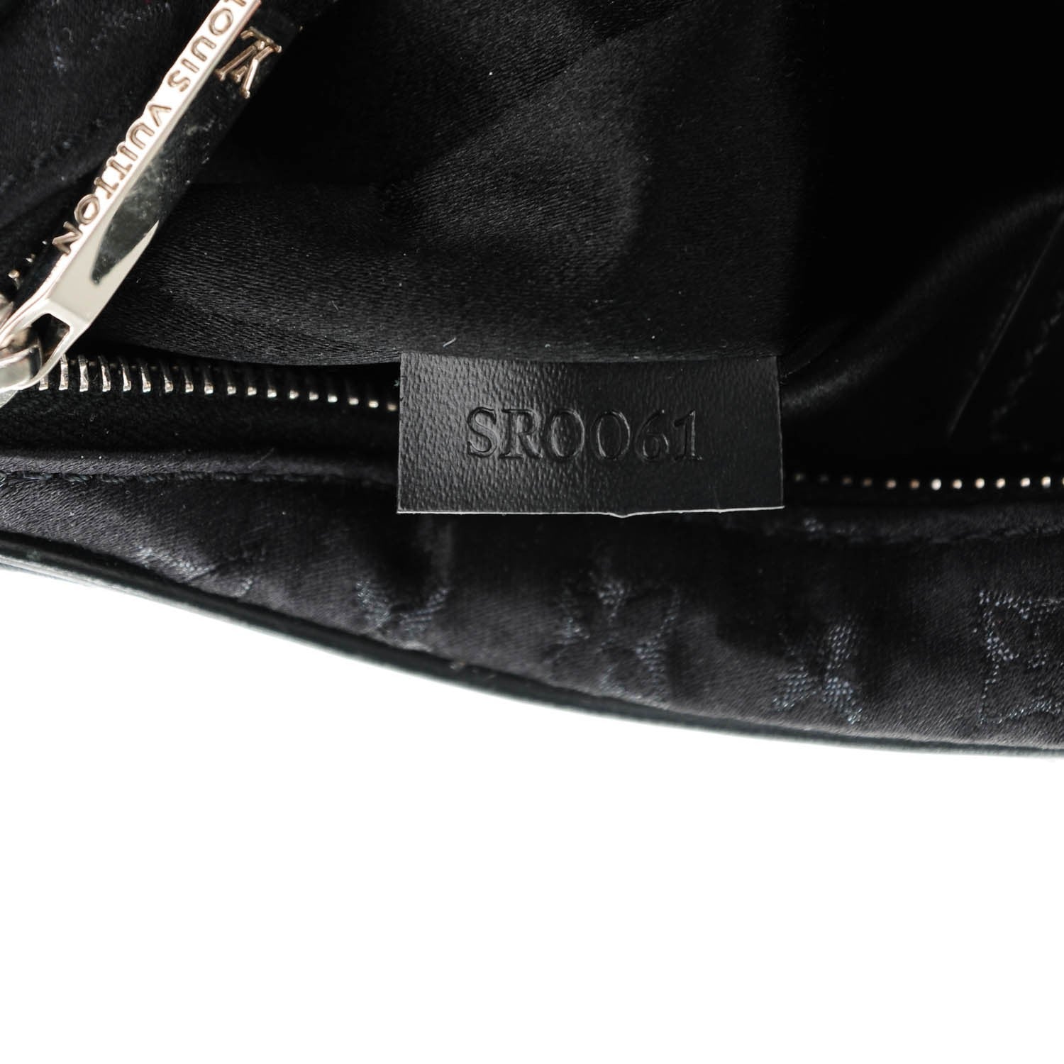 Louis Vuitton Satin Monogram Mini Boulogne Black 7 of 7