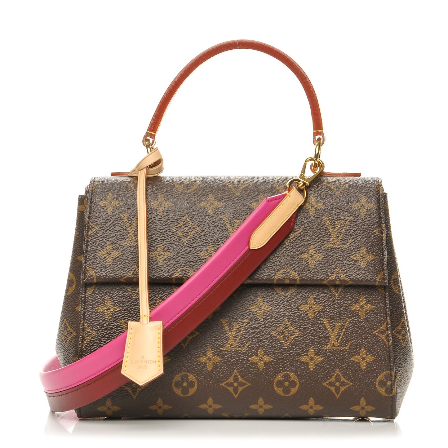 Monogram Cluny BB Bordeaux Fuchsia