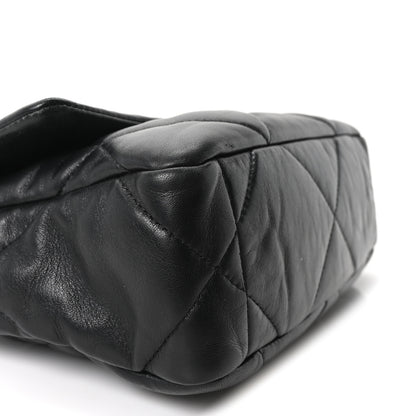 Chanel Lambskin Quilted Medium Chanel 19 Flap Black 9 of 11