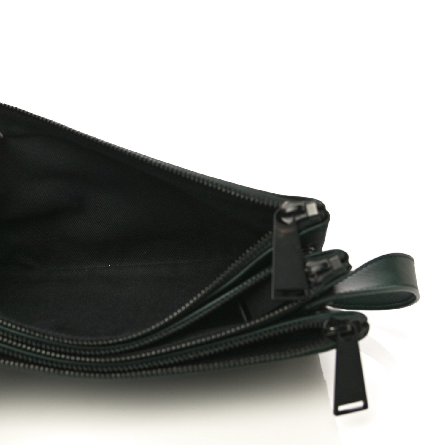 Bottega Veneta Nappa Intrecciato Triple Zip Messenger Bag Bottle 5 of 13
