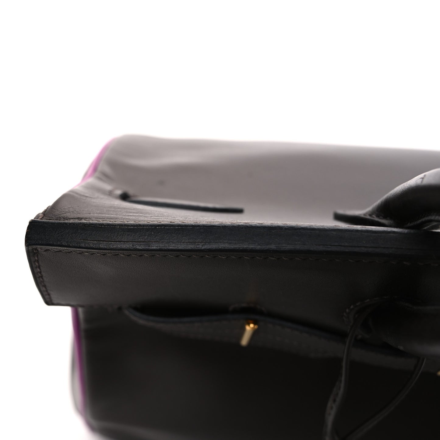 Box Bi-Color HAC Birkin 32 Ebene Cyclamen