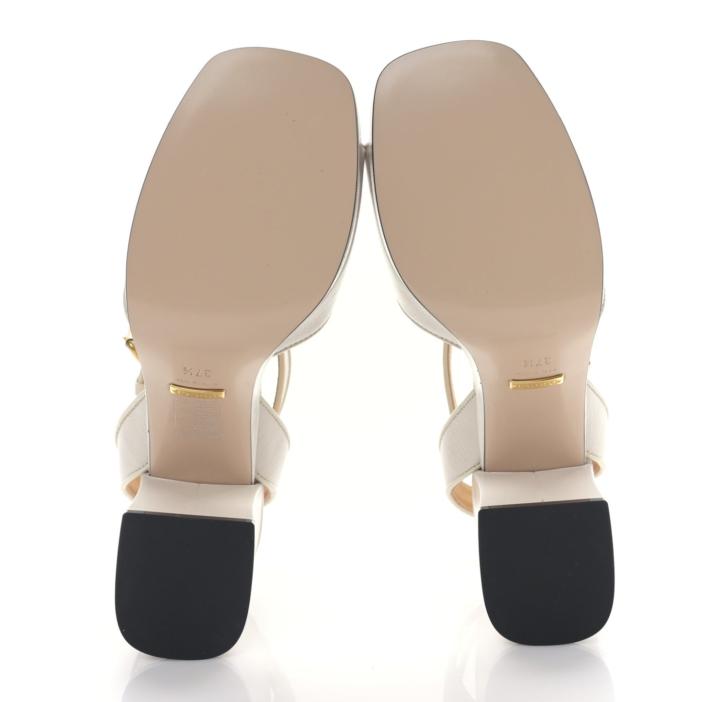 Quentin Granada Kid Horsebit 25/60mm Platform Sandals 37.5 Mystic White