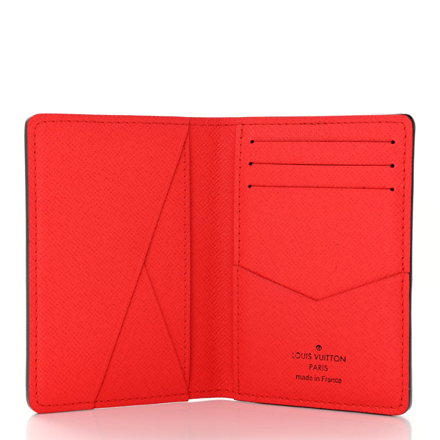 Louis Vuitton Taigarama Pocket Organizer NM Fire Red 5 of 11