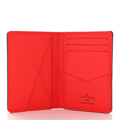 Louis Vuitton Taigarama Pocket Organizer NM Fire Red 5 of 11