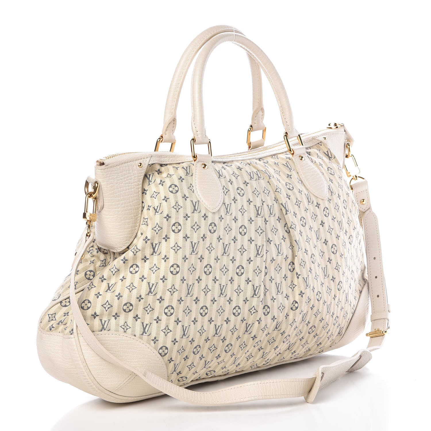 Louis Vuitton Mini Lin Croisette Marina GM Blue 4 of 14