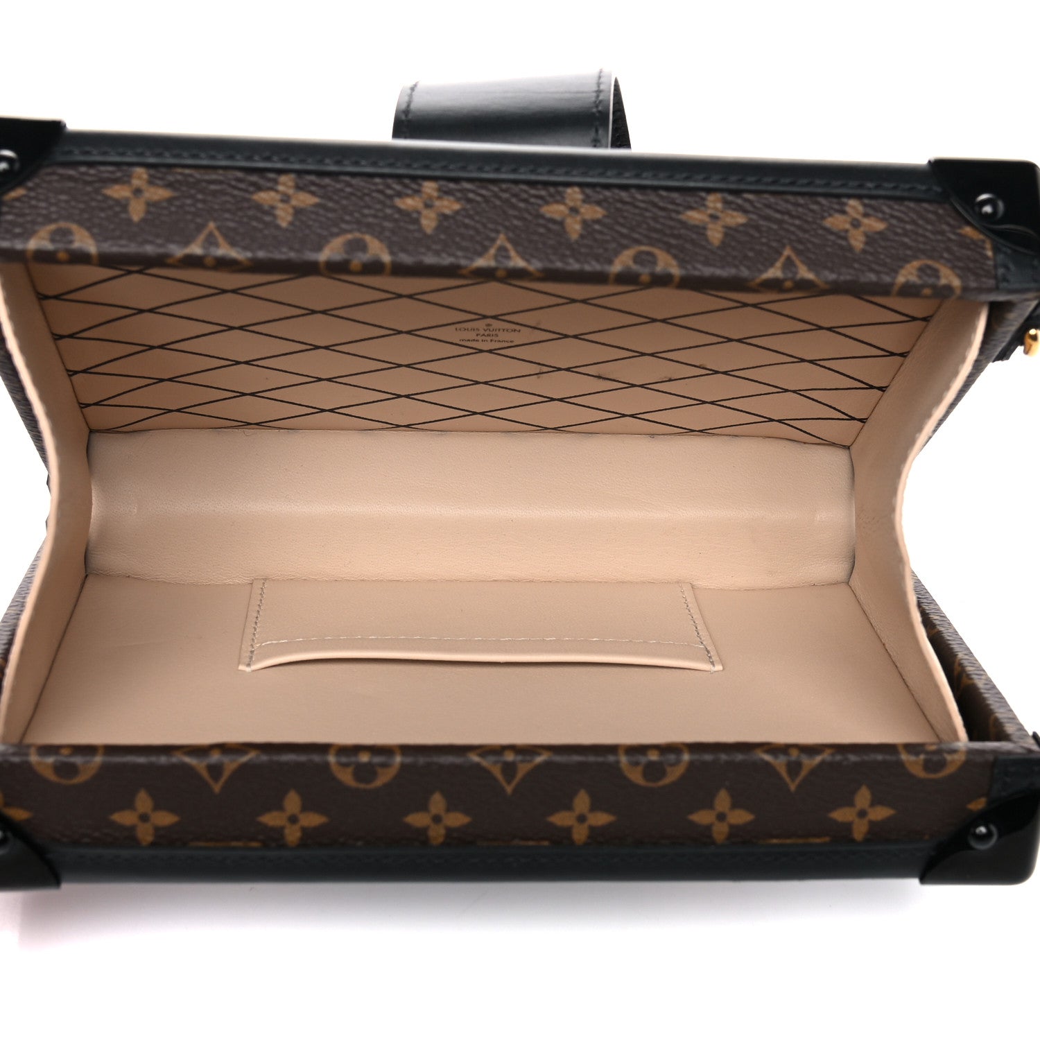 Louis Vuitton Monogram Petite Malle Black 6 of 14