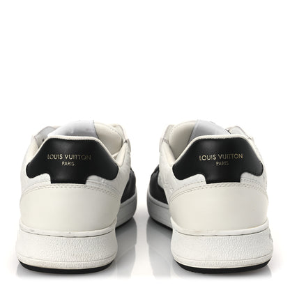Louis Vuitton Calfskin Monogram LV Stadium Sneaker 38 White Black 6 of 11