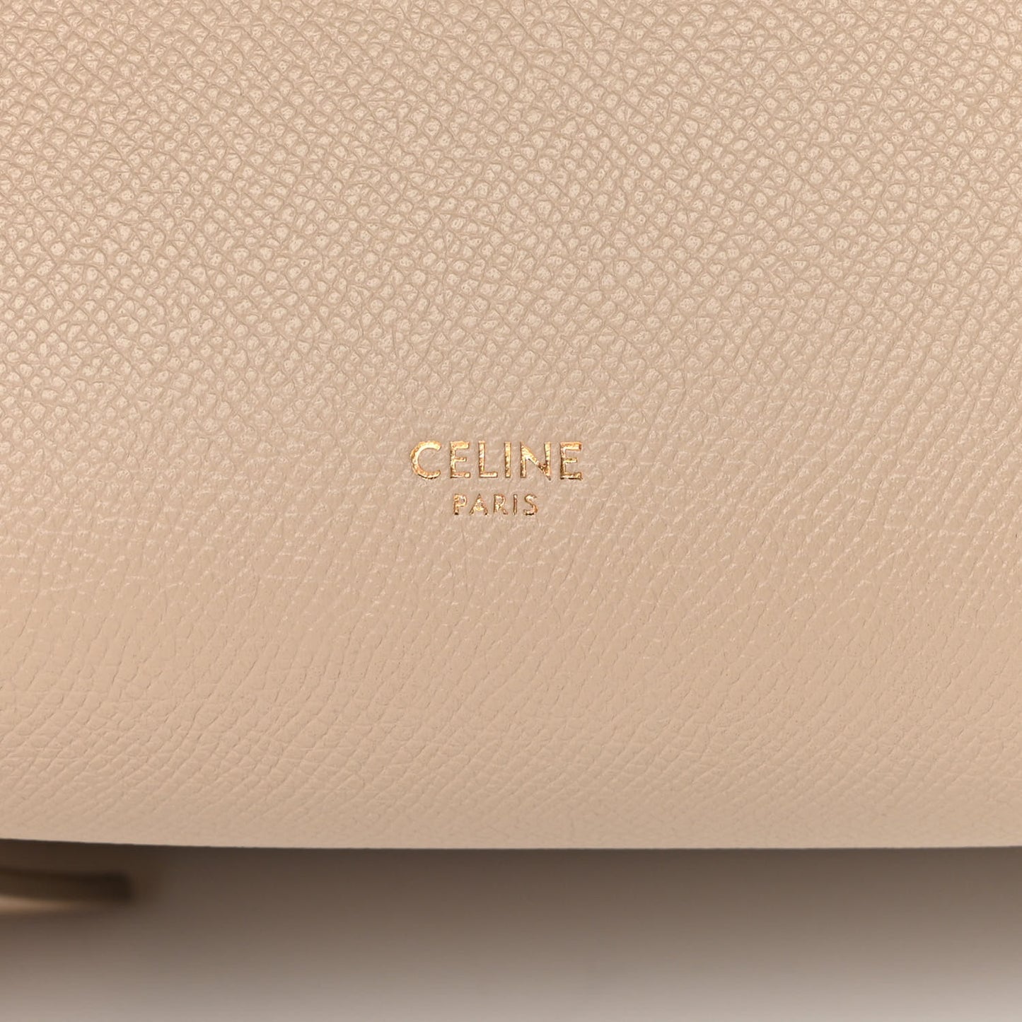 Grained Calfskin Mini Belt Bag Light Taupe